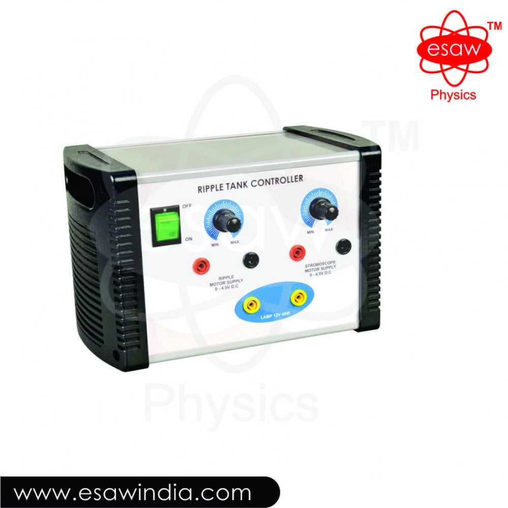 Image ALT Tags:

"Ripple Tank Controller for Physics Lab Experiments ESAW India"

"Affordable Ripple Tank Controller for Educational Labs"

"Buy Ripple Tank Controller SW-2778 ESAW Export India"