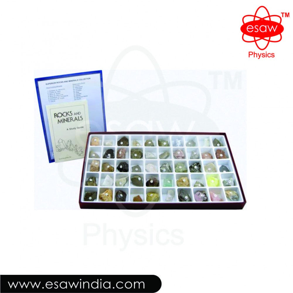 🖼 Image ALT Tags (SEO-Optimized):

"Rock and Mineral Collection Kit for Earth Science Students"

"Educational Geology Kit with Rock Samples for School Labs"

"Buy ESAW Rock Forming Mineral Kit in Bulk for Classrooms"

"Affordable Rock Kit for Lab Education – ESAW India"