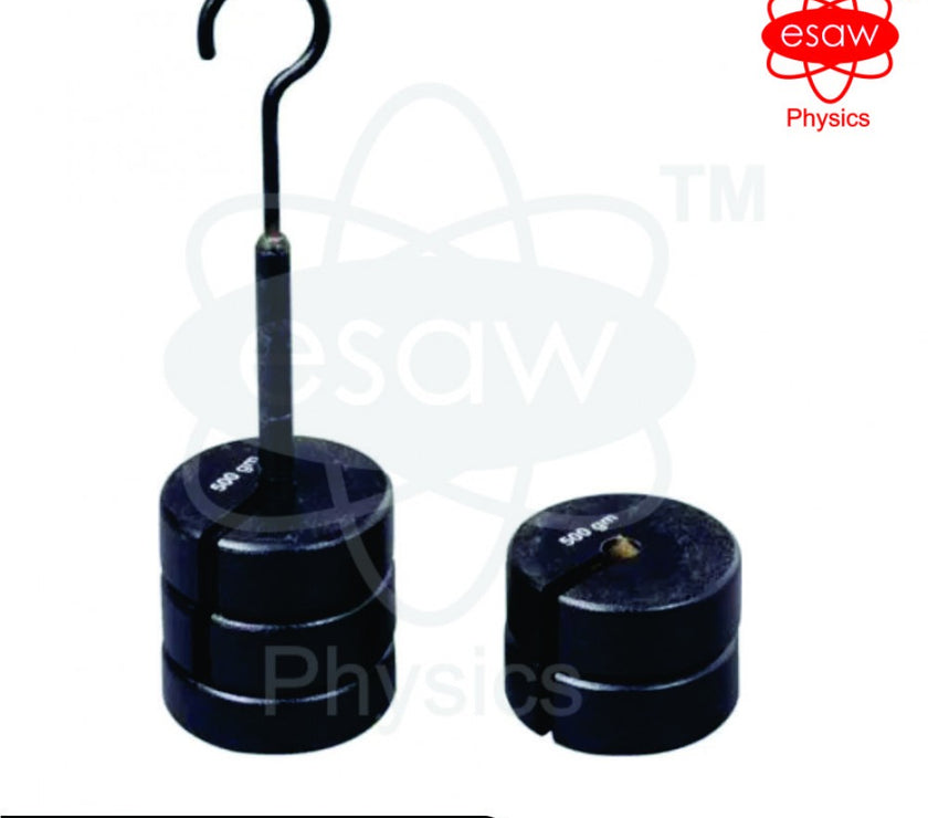 🖼️ ALT Tags (SEO-optimized for images)

"ESAW Slotted Weight 500g Powder Coated for Physics Lab"

"Educational Slotted Weights for Students in Schools and Colleges"

"Accurate Laboratory Slotted Weights for Engineering and Science Experiments"