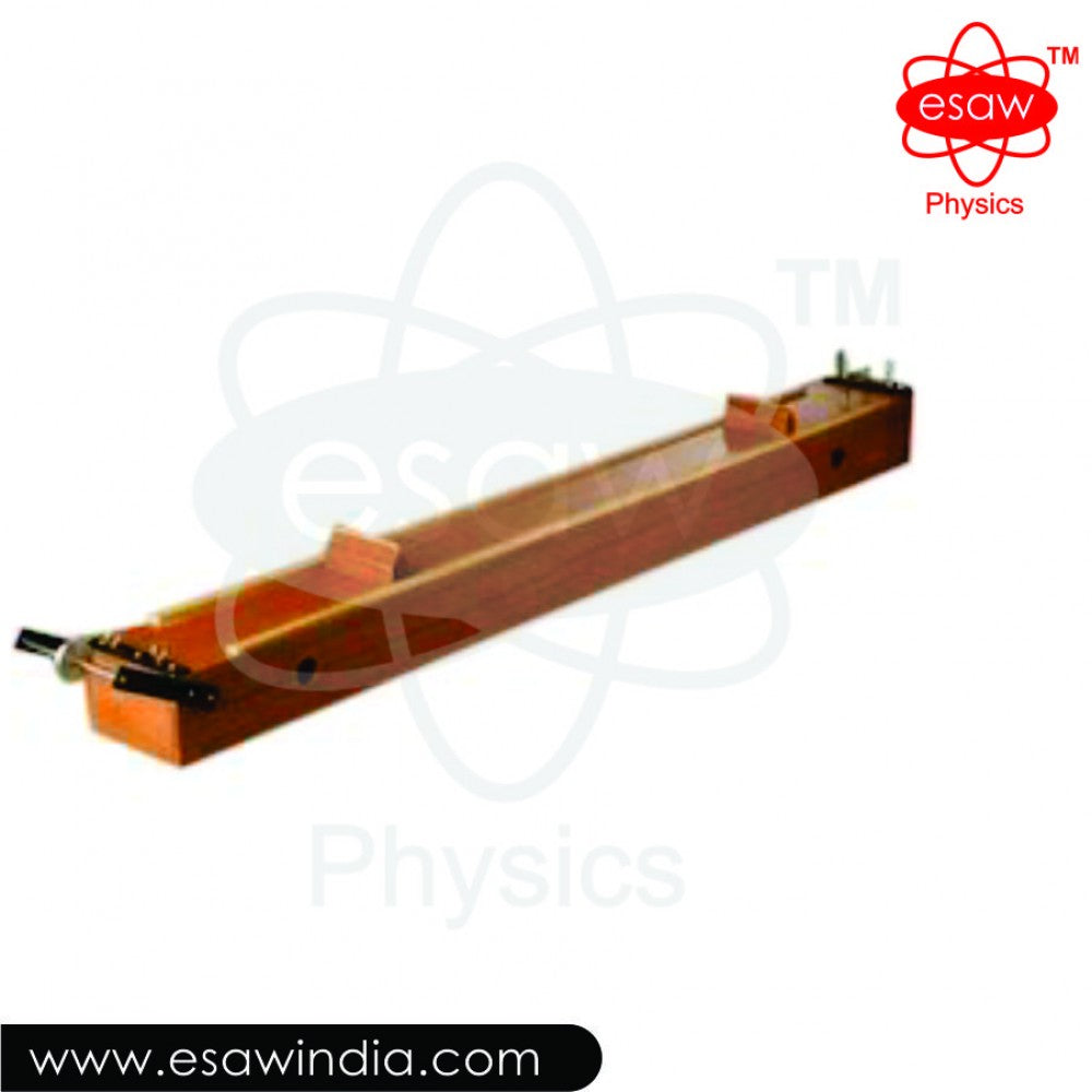 ESAW Sonometer (SW-2504) – Teak Wood Resonance Box with Brass & Steel Wires