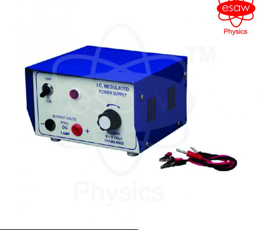 Buy ESAW Stabilized Power Supply Variable 0-5V, 1A – Export Quality Lab Equipment India