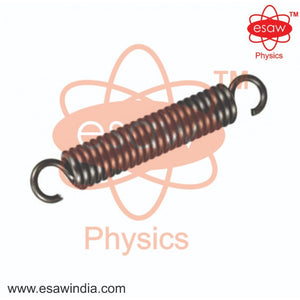 Image ALT Tags:

"Steel Spring Extension for Physics Experiment on Hooke’s Law"

"Educational Steel Coil Spring for Science Lab Use"

"ESAW Tension Spring – Affordable Physics Equipment for Schools"