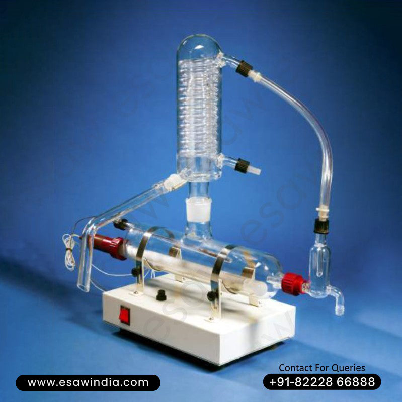 Image ALT Tags:

"Quartz Distillation Unit for Chemistry Labs – ESAW India"

"Horizontal Quartz Glass Distiller for Laboratory Use"

"High-Purity Water Distiller for Science Students"

"Export Quality Quartz Water Distillation Equipment"