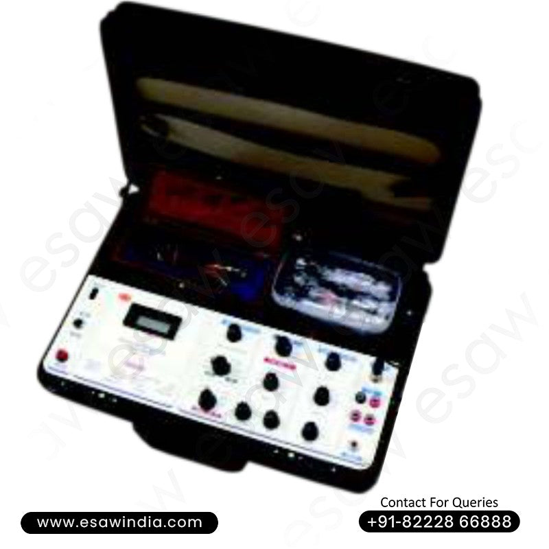 Image ALT Tags:

"Water and Soil Analysis Kit for Chemistry Classrooms"

"ESAW Field Kit for Environmental Testing and Labs"

"Educational Water Testing Kit for Schools and Colleges"

"Portable Soil Testing Equipment for Students – ESAW India"