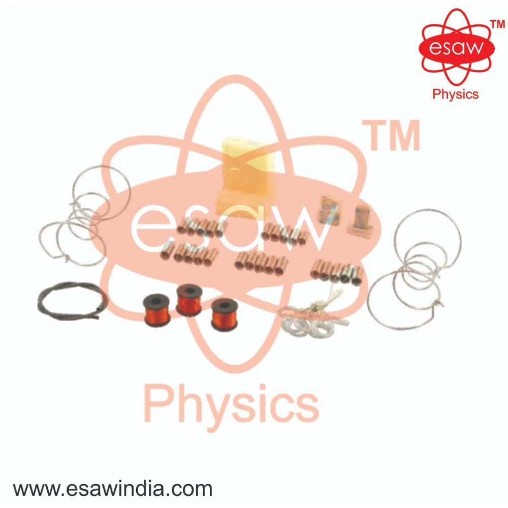 Image ALT Tags:

"Elastic Materials Kit for Physics and Engineering Labs"

"ESAW SM-3676 Elasticity Testing Kit for Students"

"Educational Elasticity Demonstration Kit for Science Labs"