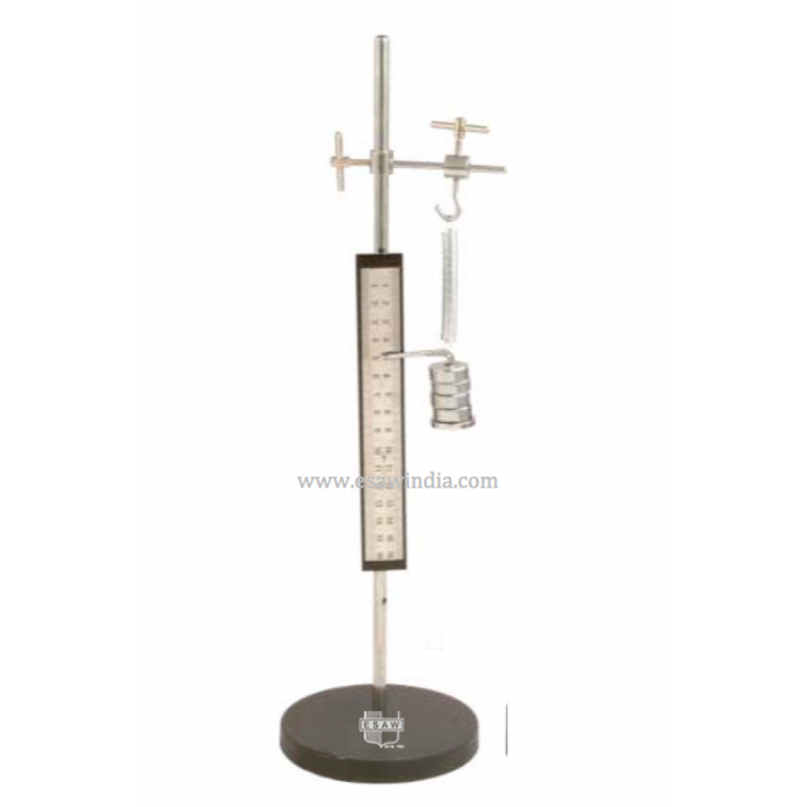 🖼️ Image ALT Tags:

"Hooke’s Law Apparatus for Physics Experiment"

"Elasticity Demonstrator Equipment for Students"

"Spring Extension Device for Science Lab"

"Best Hooke’s Law Apparatus for Schools and Colleges"
