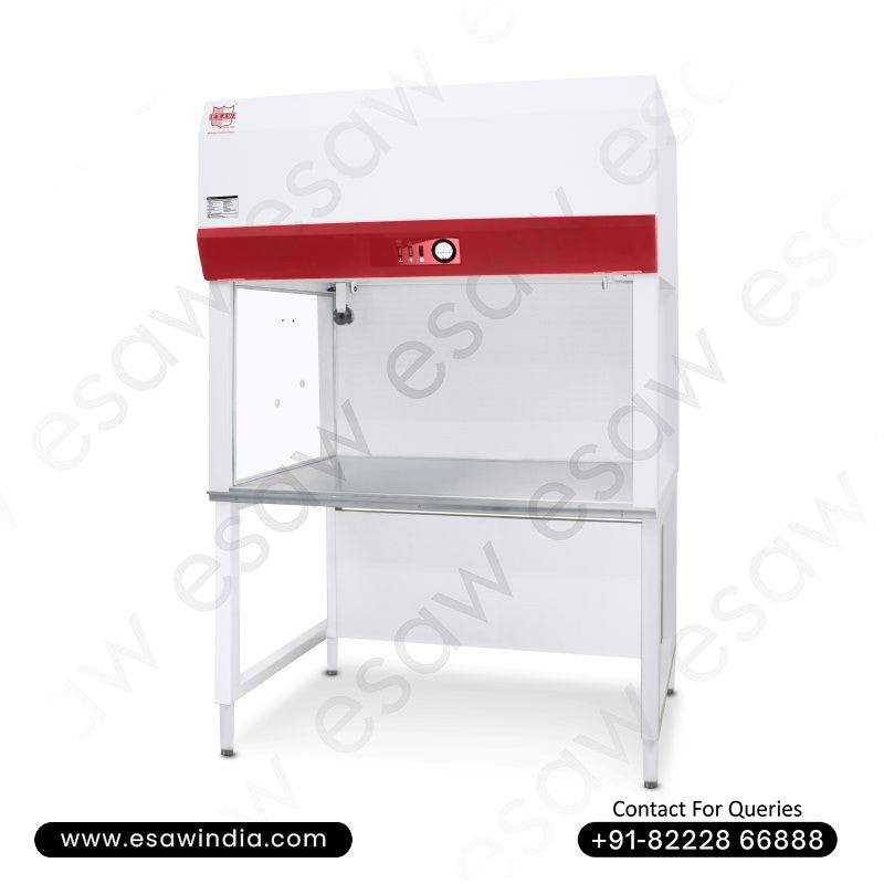 Image ALT Tags:
"Laminar Air Flow Vertical Unit for Sterile Lab Environment"
"ESAW India Laminar Air Flow Vertical for Science and Research"
"Affordable Laminar Air Flow for Chemistry and Biology Labs"