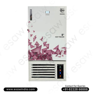 Image ALT Tags:

"8°C Laboratory Freezer for Chemistry Labs"

"Medical Vaccine Freezer for Schools and Colleges"

"Affordable Deep Freezer for Labs and Research Centers"

"Vertical Lab Freezer with Digital Display – ESAW India"