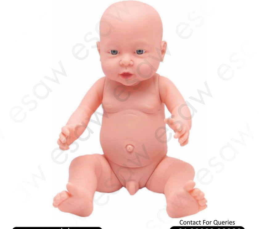New Born Baby Model (Male) – Life-Size Neonatal Manikin for Clinical Training