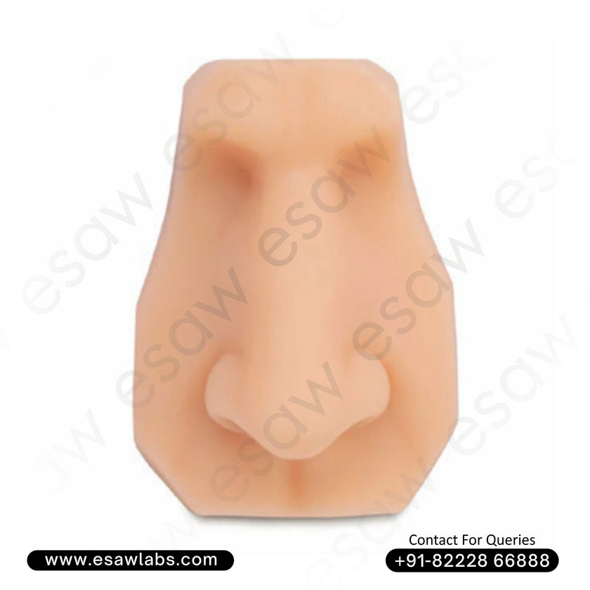 Nose Suture & Piercing Training Pad – Silicone Nasal Skill Model for Suturing &amp; Acupuncture | ESAW India