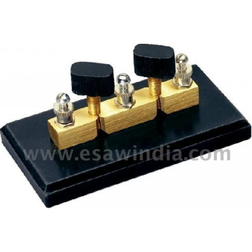 Two Way Block Plug Plug Switch, Two Way – with 3 blocks in line with 2 plugs PEEC-1002/B ...