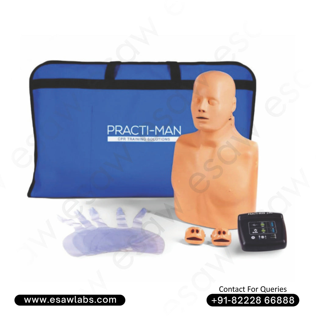 Practiman Electronic – Advanced Adult/Child CPR Training Manikin with Wireless Feedback