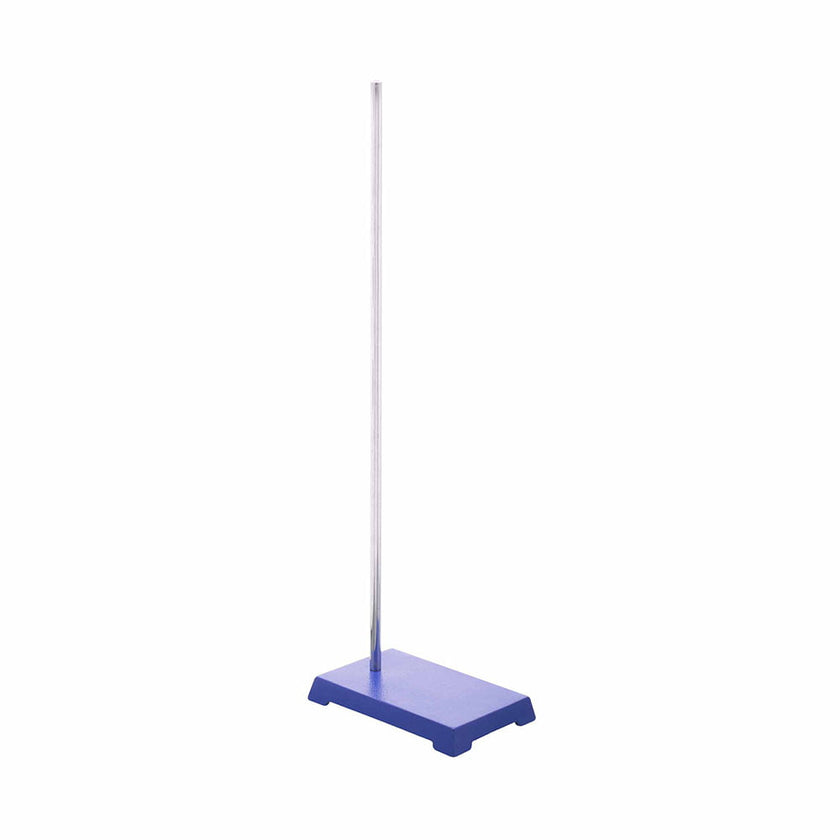 Image ALT Tags:

"Retort Stand with Rectangular Base for Chemistry Lab"

"Laboratory Support Stand for Flask and Clamp Setup"

"ESAW Retort Stand for Schools, Colleges, and R&amp;D Labs"

"Heavy-Duty Retort Base Stand for Scientific Experiments"