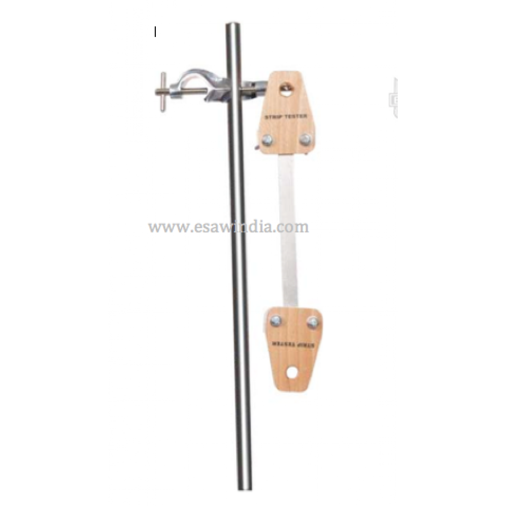 🖼️ Image ALT Tags:

"Strip Tester for Materials Lab in Physics Department"

"Mechanical Strip Testing Apparatus for Schools"

"ESAW Strip Deflection Tester for Engineering Labs"

"Affordable Strip Testing Equipment for Students in India"