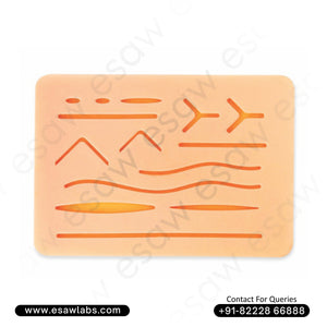 Suture Practice Pad – 3-Layer Realistic Skin Simulation for Medical &amp; Nursing Training | ESAW India