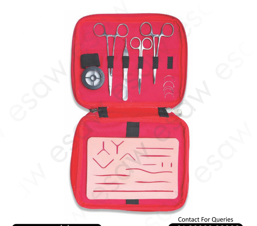 Suture Practice Kit with Tools – Complete Surgical Training Set for Medical &amp; Nursing Students | ESAW India