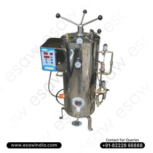 Image ALT Tags:

"Vertical Autoclave with Wing Nut Lock for Chemistry Lab"

"Educational Lab Equipment Autoclave for Schools and Colleges"

"Stainless Steel Vertical Autoclave for Medical Labs"