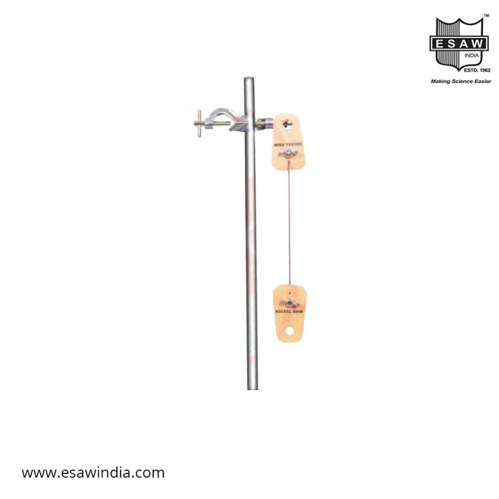 🖼️ Image ALT Tags:

"Wire Testing Apparatus for Engineering Lab Use"

"Buy Wire Tester for School Physics Lab India"

"ESAW EM513131 Export Quality Wire Strength Testing Instrument"

"Affordable Wire Tester for Students and Industrial Labs"