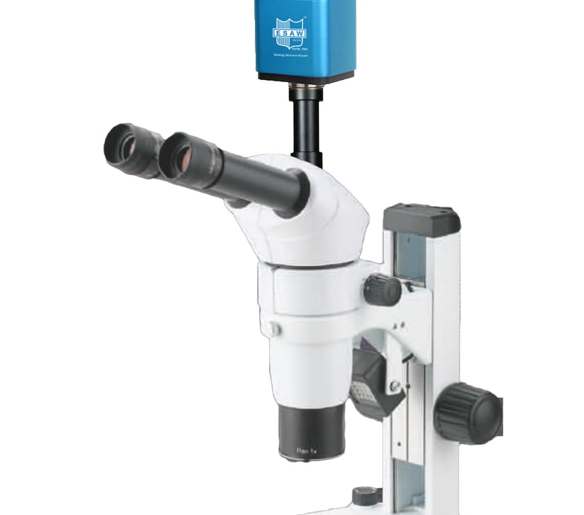 Buy ESAW Co-Axial Microscope with HD/4K CMOS Camera – Affordable Science Equipment for Labs