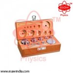 ESAW Physical Weights Boxes (Cylindrical Weights, Brass C.P.)
