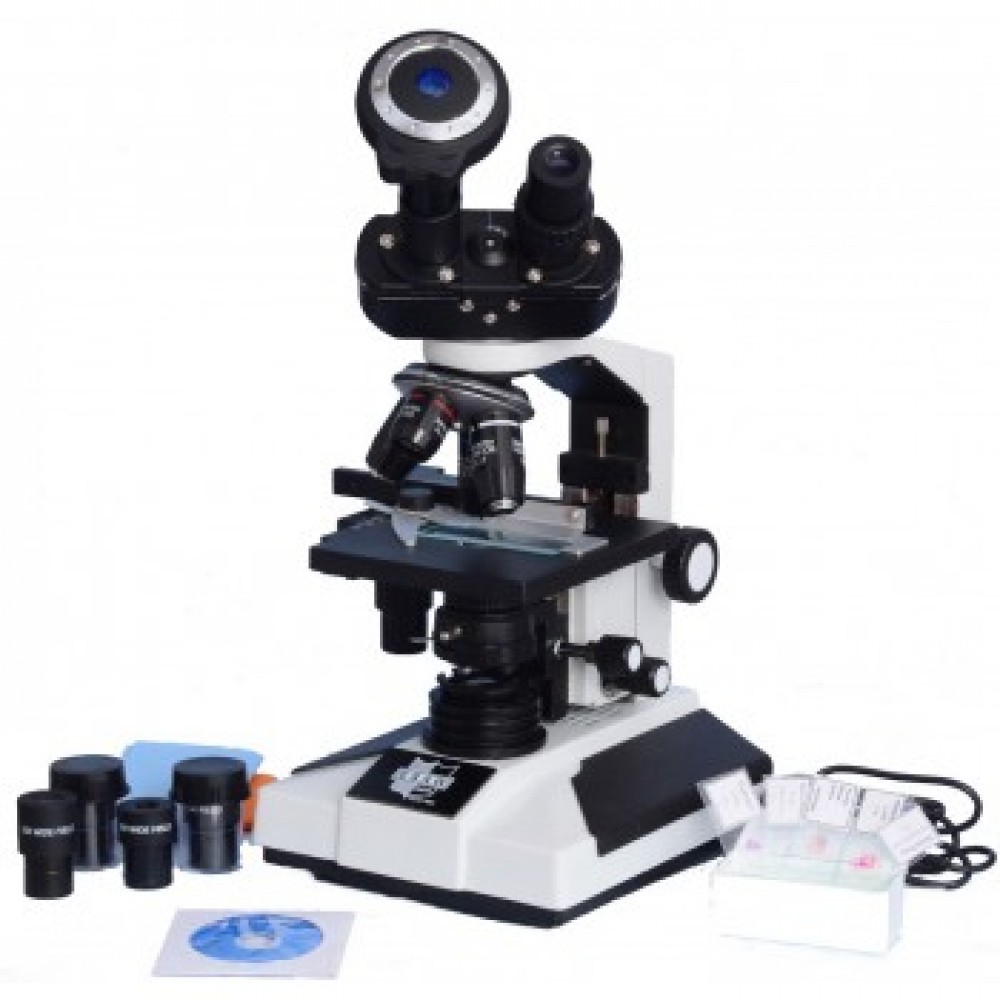 Digital Binocular Microscope with 1.3MP Camera