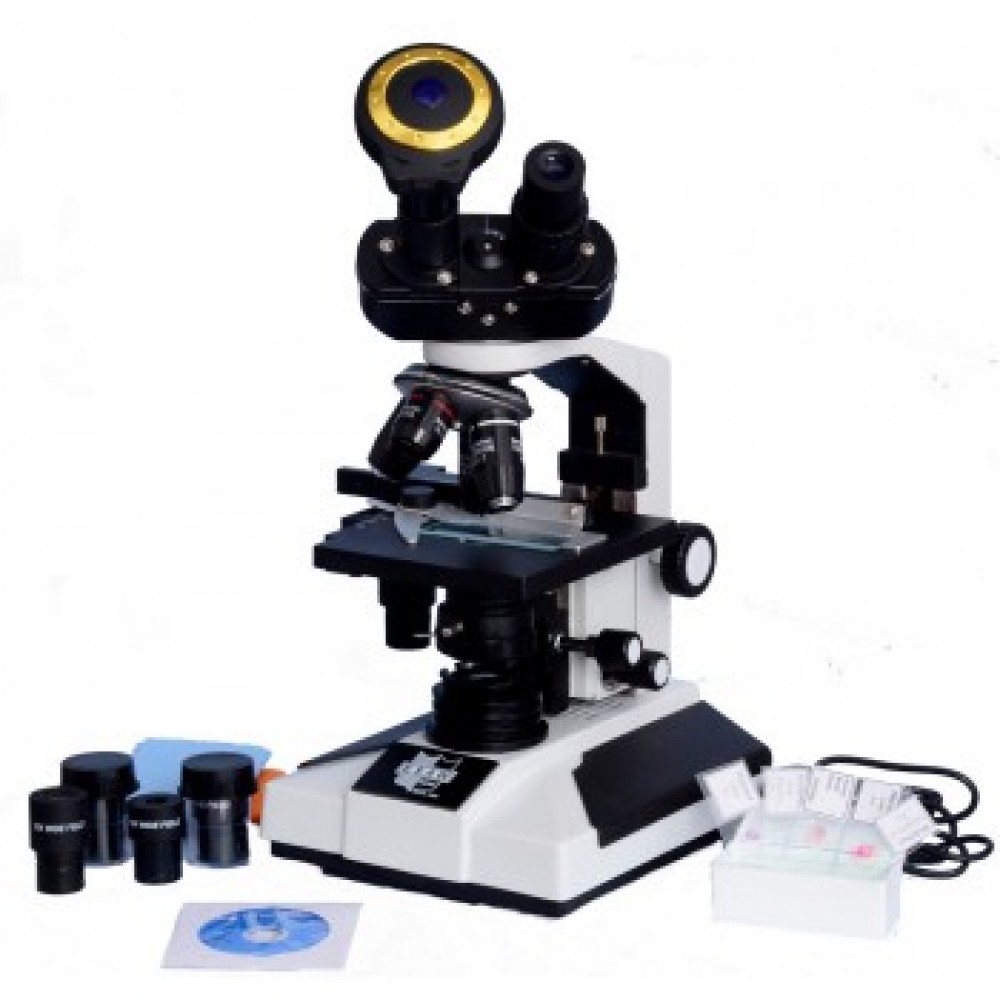 Digital Binocular Microscope with 3.0MP Camera