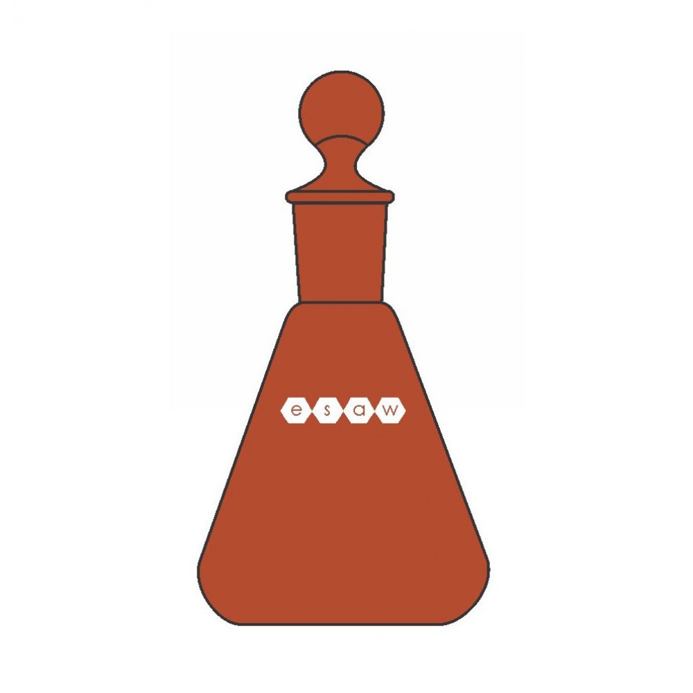 Amber Colour Conical Flask