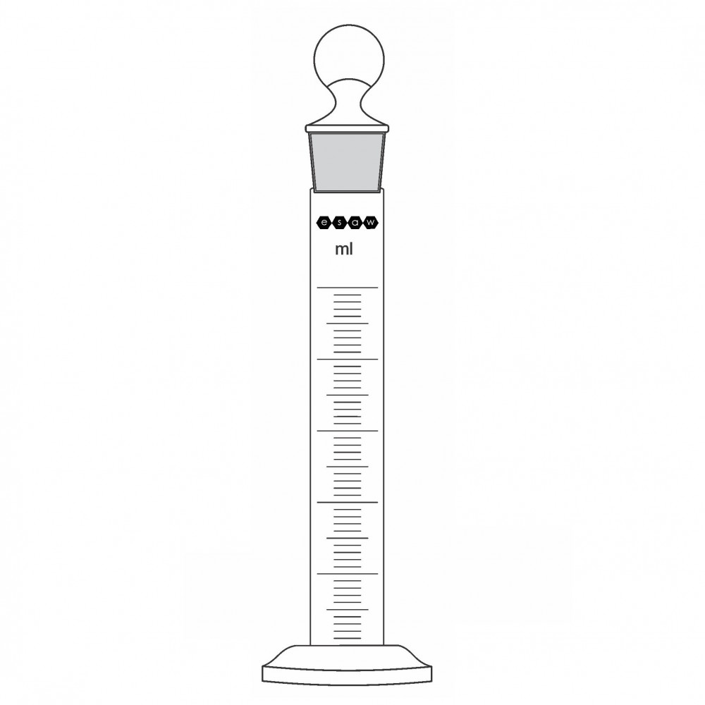 Class A Graduated Cylinder With Round Base