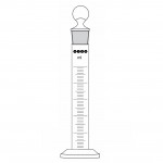 Class A Graduated Cylinder With Round Base